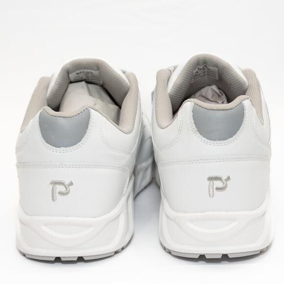 Propét White Malcolm Strap Sneakers Size 15 - Picture 4 of 10